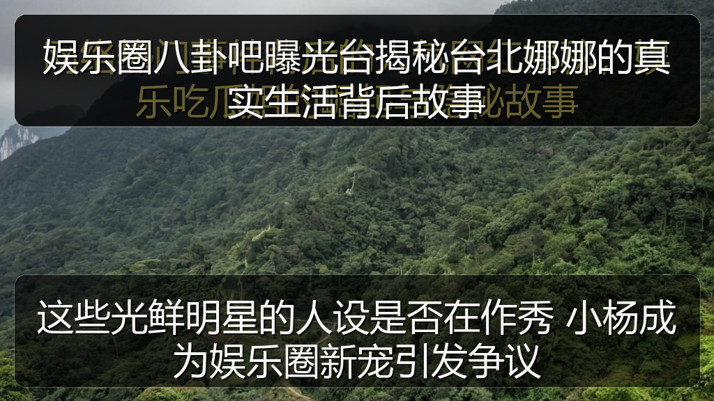 这些光鲜明星的人设是否在作秀 小杨成为娱乐圈新宠引发争议