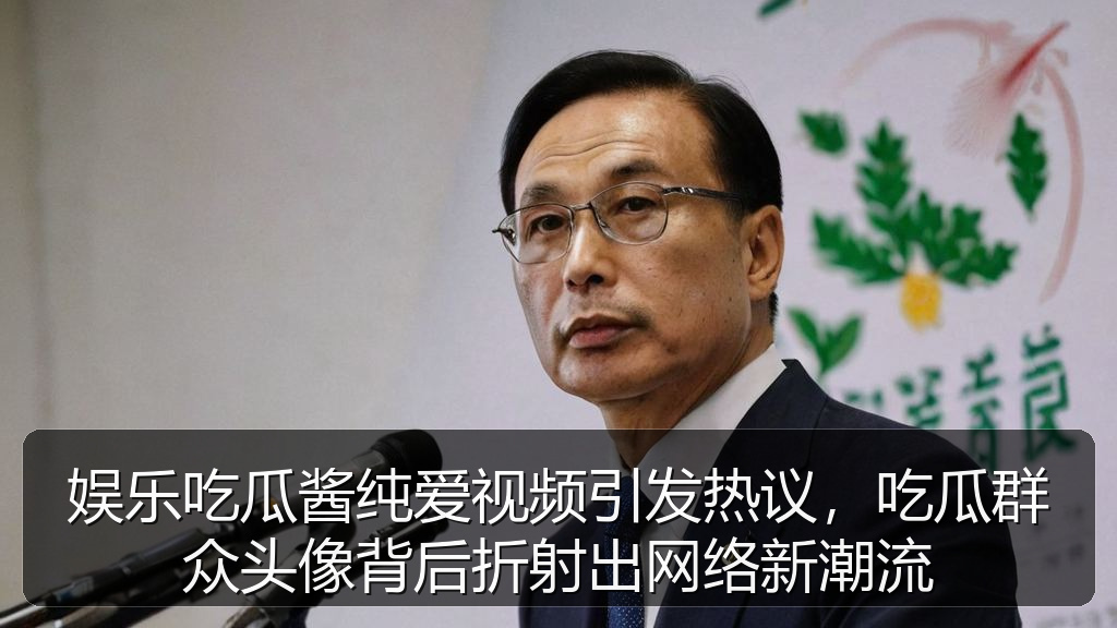 娱乐吃瓜酱纯爱视频引发热议，吃瓜群众头像背后折射出网络新潮流